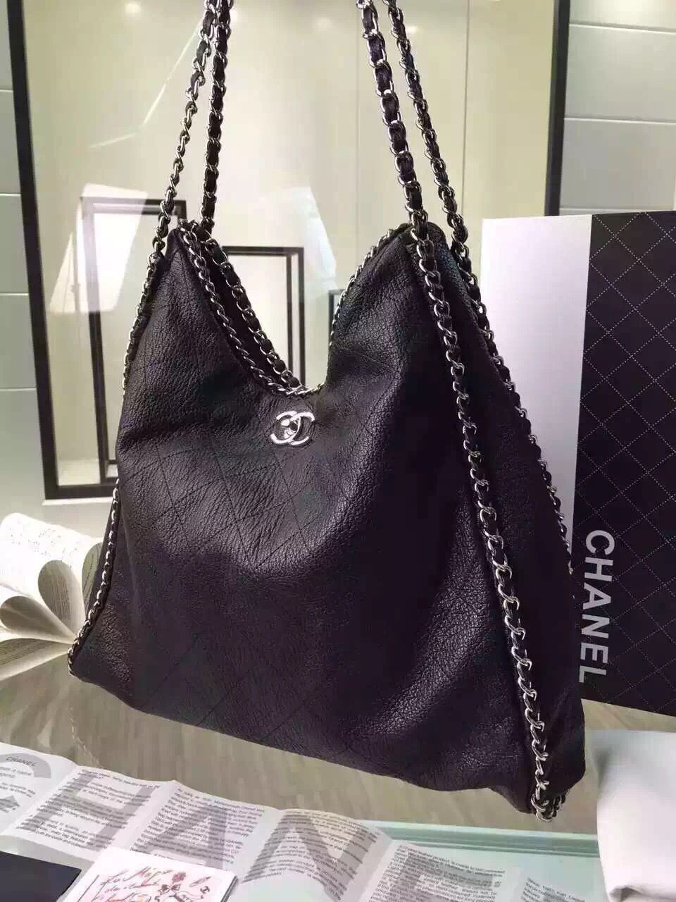 Chanel Sheepskin Original Leather CC88209 Black