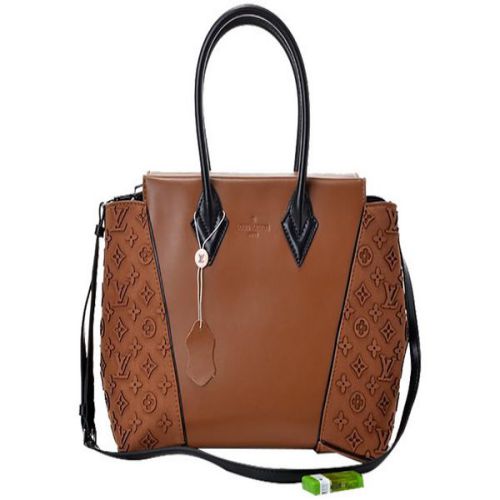 Louis Vuitton W Bag PM Cuir M40840 Orferre Body And Veau Cachemire Sides Brown