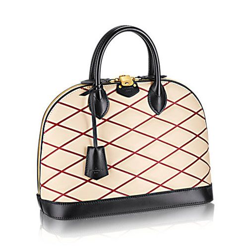 Louis Vuitton M50001 Malletage Alma PM Bag Naturel