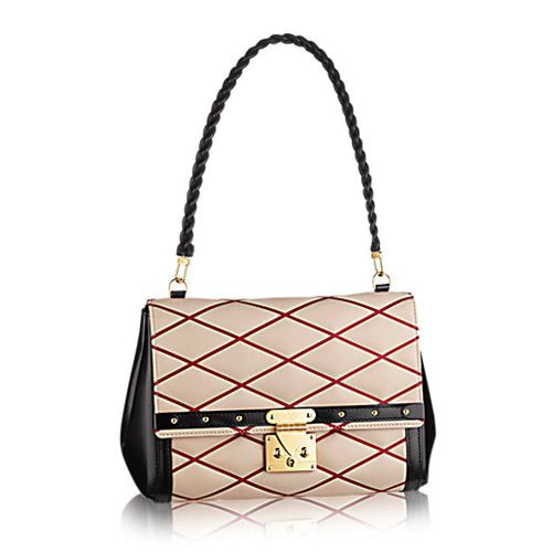 Louis Vuitton M50004 Malletage Pochette Flap Bag Naturel