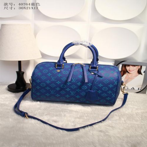 Louis Vuitton in pelle granulosa Speedy 30 M40764 Blu