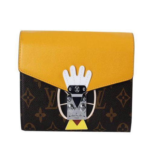 Louis Vuitton maschera tribale CHA?NE PORTAFOGLIO Monogram M60797 Giallo
