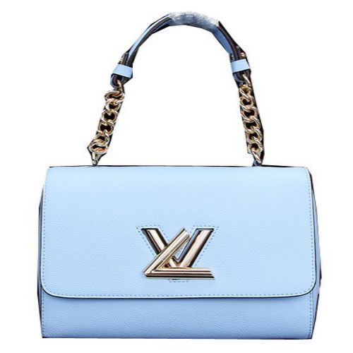 Louis Vuitton in pelle originale Twist Bag M48618 SkyBlue