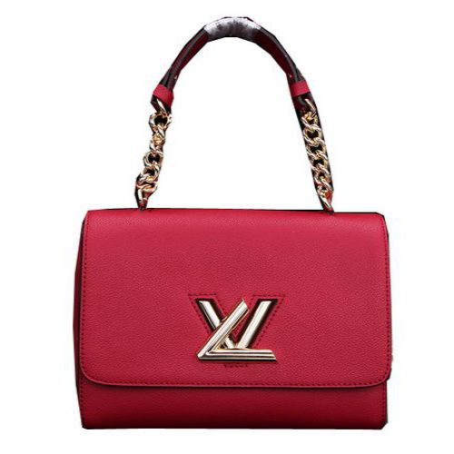 Louis Vuitton in pelle originale Twist Bag M48618 rosso
