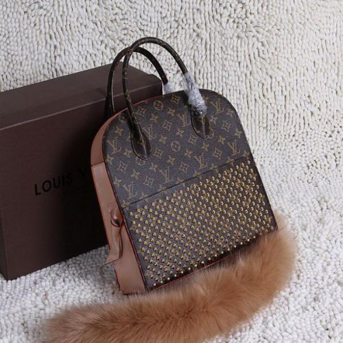 Louis Vuitton Shopping Bag Christian Louboutin M40158 Blu