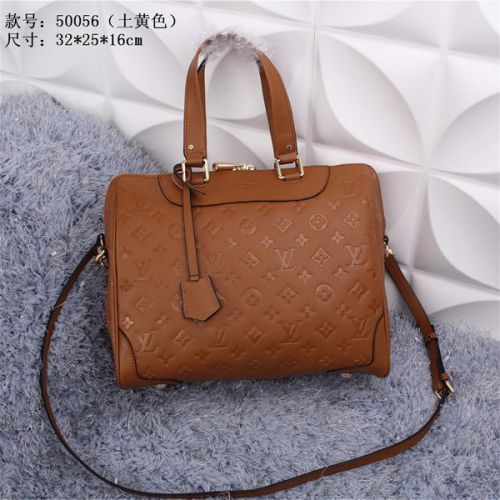 Louis Vuitton Litchi Retiro Leather Bag M50056 Grano