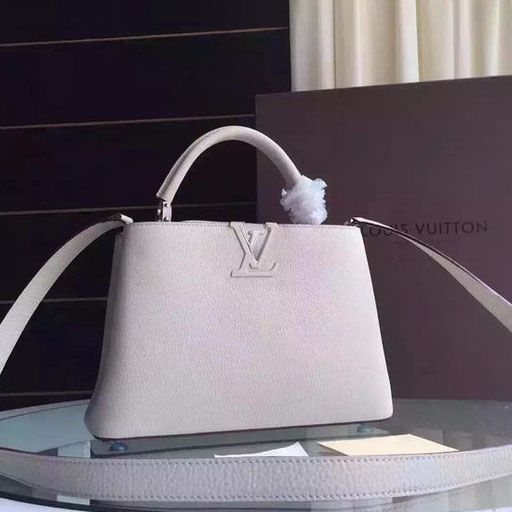 Louis Vuitton Capucines BB Borsa M94754 offwhite