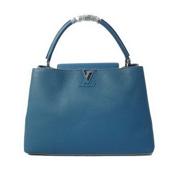 Louis Vuitton Capucines Elegante Borsa GM M38861 Blue Light