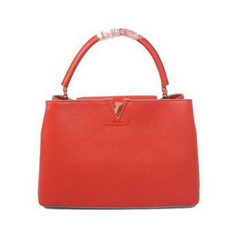 Louis Vuitton Capucines Elegante Borsa MM M38862 Rosso