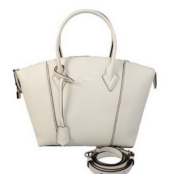 Louis Vuitton Veau Cachemire LOCKIT PM M94594 Bianco