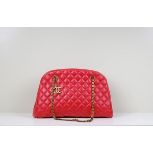 Chanel A49854 Trapuntato In Pelle Di Agnello Rosso Grande Sacche