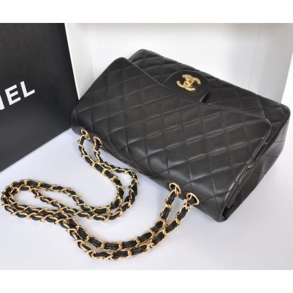 Borse Chanel Flap A28600 Agnello Nero Con Ghw Import