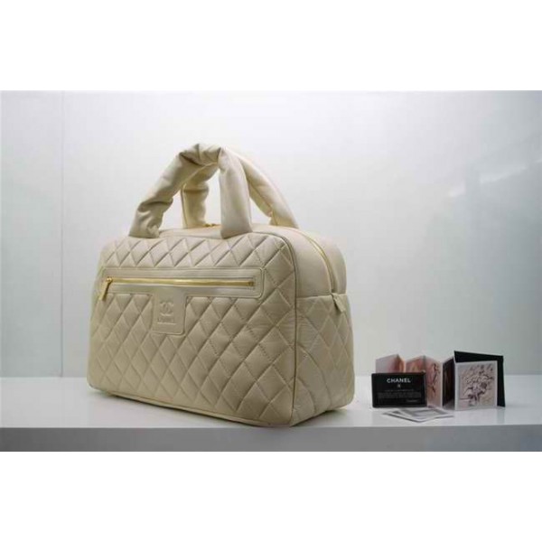 Chanel A47937 Y03037 40851 Borse Quilted Bowling Agnello Mansuet