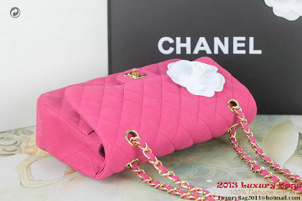 Chanel 2.55 Series A01112 Rose Original Leather Classic Flap Bag Gold
