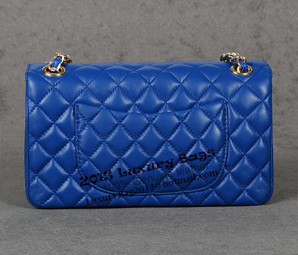 Chanel 2.55 Series Classic Flap Bag RoyalBlue Sheepskin 1112 Multicolour