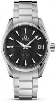 Omega Seamaster Aqua Terra Midsize Chronometer Watch 158594L