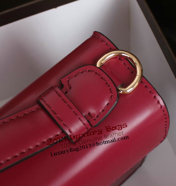 Gucci Lady Lock Calf Leather Briefcase Clutch 331823 Rose