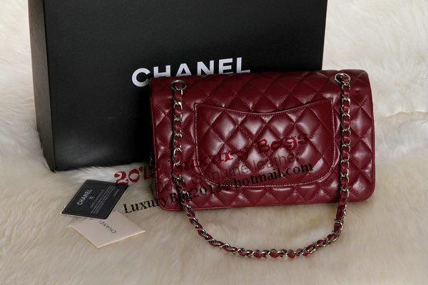 Chanel 2.55 Series Original Leather Classic Flap Bag A01112 Burgundy