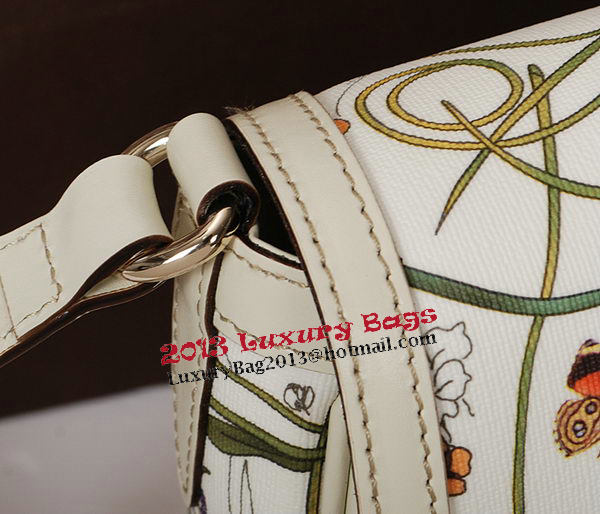 Gucci Nice Flora Leather Shoulder Bag 336749