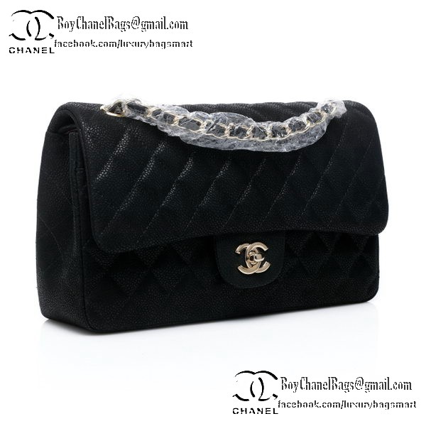 Chanel Classic Flap Bag 2.55 Series Original Nubuck Cannage Pattern CHA1112 Black
