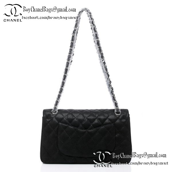 Chanel Classic Flap Bag 2.55 Series Original Suede Cannage Pattern CHA1112 Black