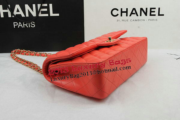Chanel 2.55 Series Bags Orange Original Leather CFA1112 Gold