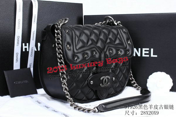 Chanel Cuise 2015 Sheepskin Leather A97926 Black