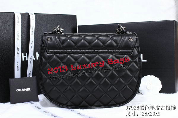 Chanel Cuise 2015 Sheepskin Leather A97926 Black
