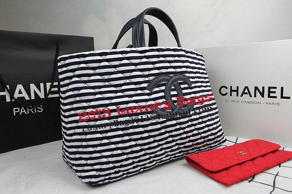 Chanel Cuise 2015 Tote Bag Fabric A94302 Royal