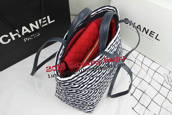 Chanel Cuise 2015 Tote Bag Fabric A94302 Royal