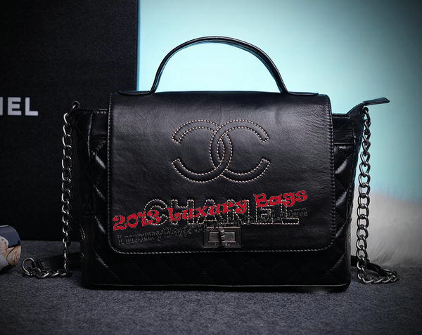 Chanel Cuise 2015 Tote Bag Original Leather A66338 Black