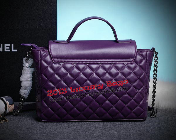 Chanel Cuise 2015 Tote Bag Original Leather A66338 Purple