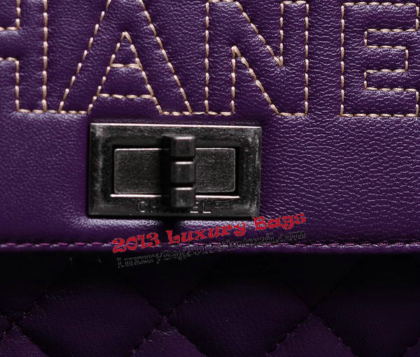Chanel Cuise 2015 Tote Bag Original Leather A66338 Purple