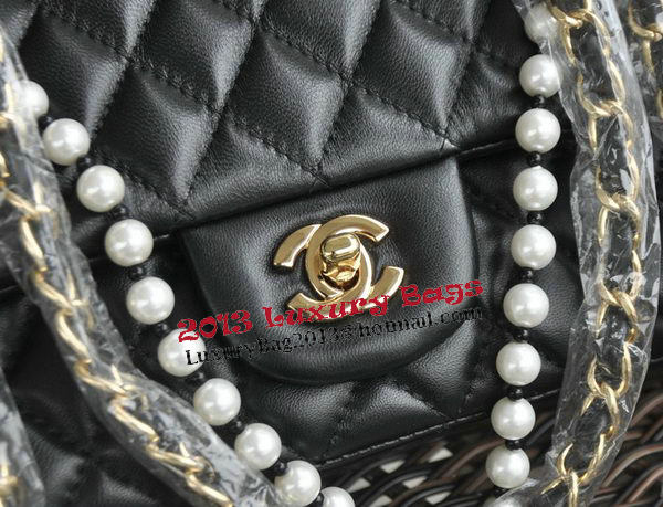 Chanel 2.55 Series Bags Sheepskin Leather A1112P Black