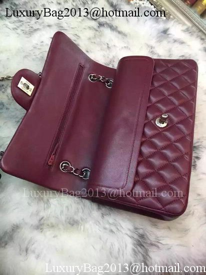 Chanel 2.55 Series Flap Bag Original Sheepskin Leather A09765 Burgundy