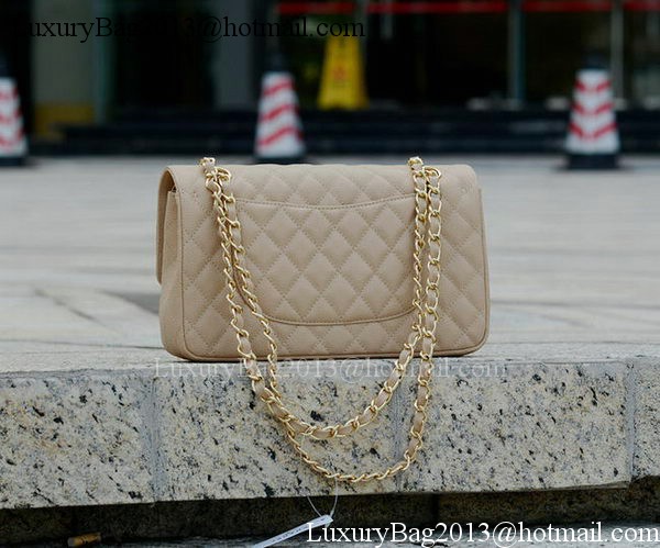 Chanel 2.55 Series Flap Bag Apricot Cannage Pattern A1112 Gold