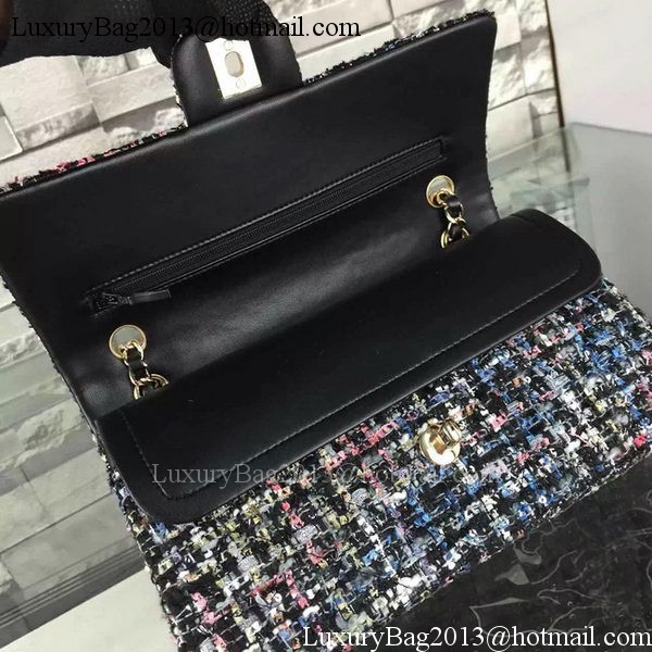 Chanel 2.55 Series Flap Bag Original Fabric A1112 Blue