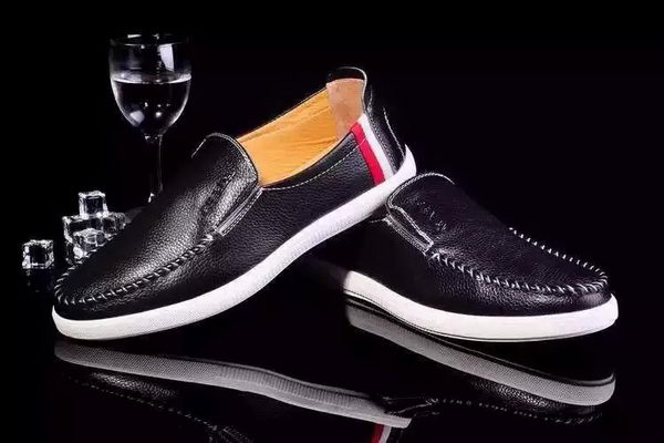 Prada Casual Shoes Leather PD491 Black