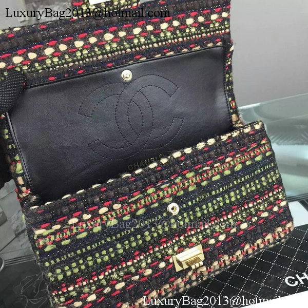 Chanel 2.55 Series Flap Bag Original Fabric A8704 Multicolour