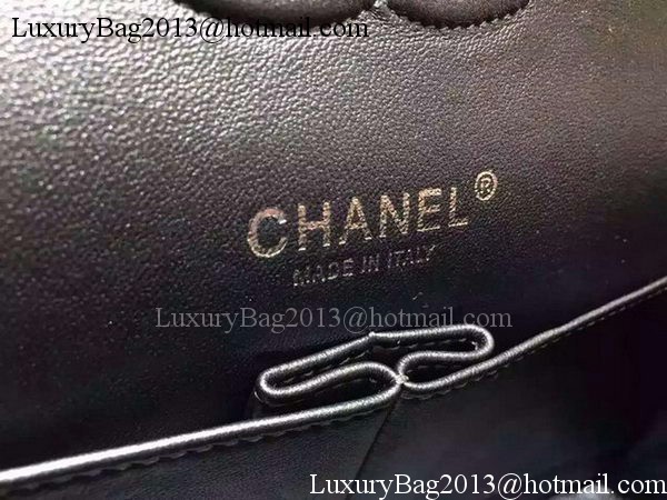 Chanel 2.55 Series Flap Bag Original Deer Leather A1112 Deep Green