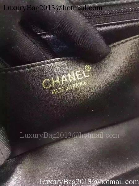 Chanel 2.55 Series Flap Bag Original Lambskin Leather A92209 Black