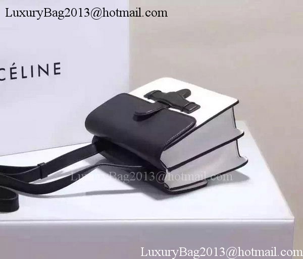 CELINE Symmetrical Bag in Original Leather C774423 Black&White