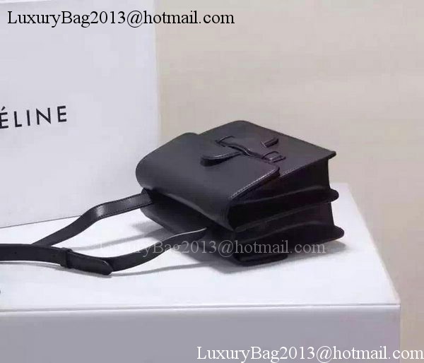 CELINE Symmetrical Bag in Original Leather C774423 Black