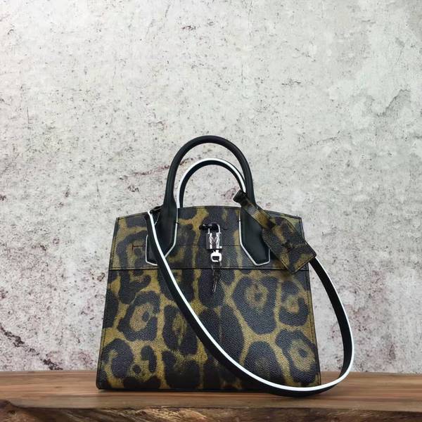 Louis Vuitton Lockit Leopard Leather Bag 51030