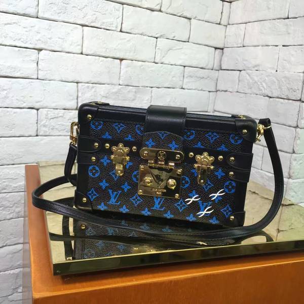 Louis Vuitton Monogram Petite Maiie Travel Box 40273 Black&Blue