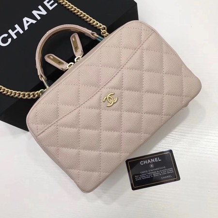 Chanel Shoulder Bag Original Cannage Pattern CHA6598 Apricot