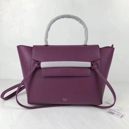 Celine Small Belt Bag Original Leather C9984 Purple