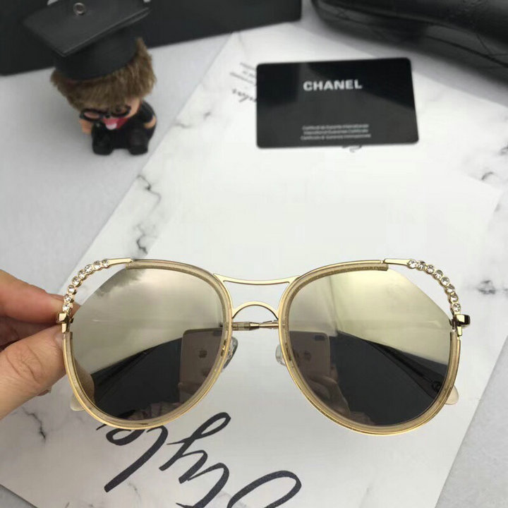 Chanel Newest Fashion Sunglasses Top Quality CC0184