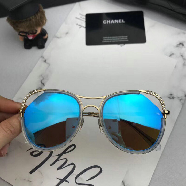 Chanel Newest Fashion Sunglasses Top Quality CC0186
