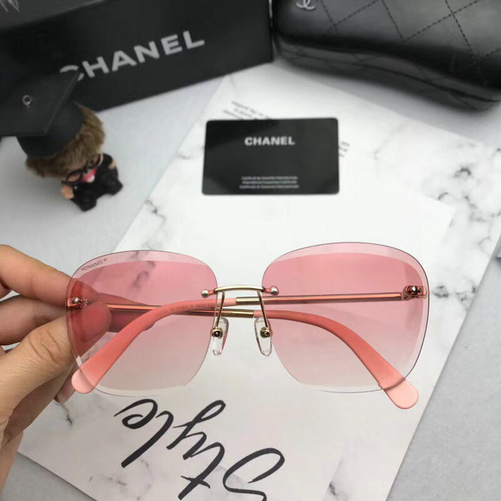Chanel Newest Fashion Sunglasses Top Quality CC0187